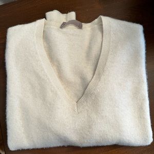Everlane 100% cashmere v-neck sweater